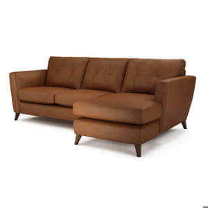 Lounge Company Holly Chaise Right Hand Unit - Leather